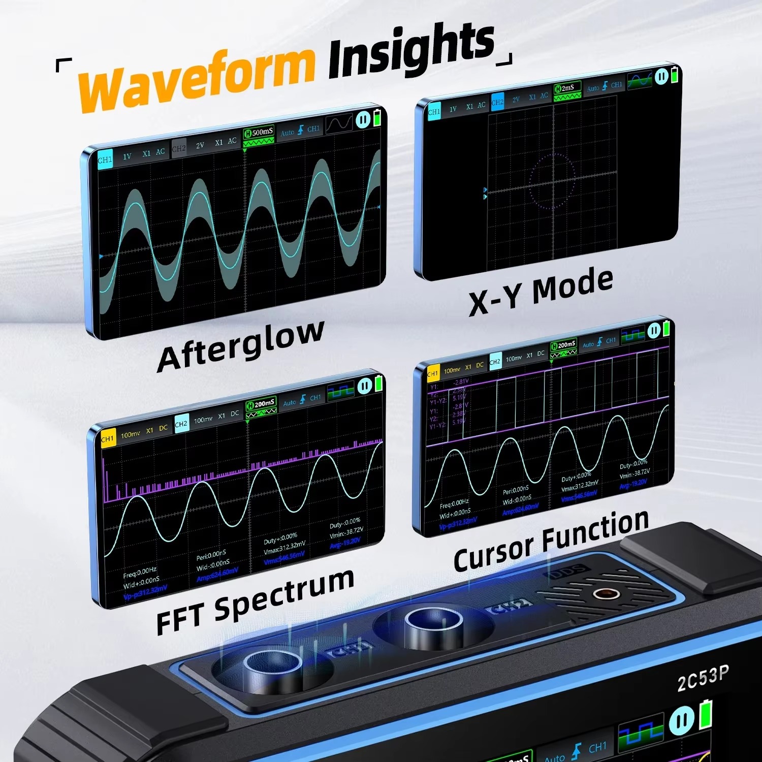 Oscilloscope numérique à écran - Signal Generator Spectrum Analyzer avis et prix
