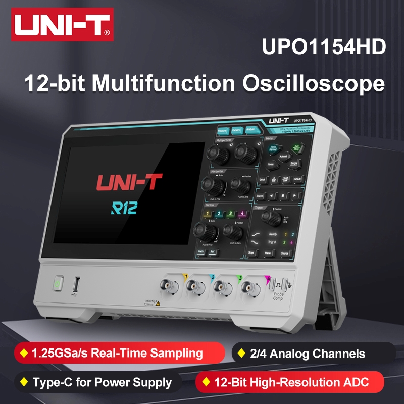 Oscilloscope UNI-T UPO1154HD U - Digital Storage Oscilloscope 100Mhz avis et prix