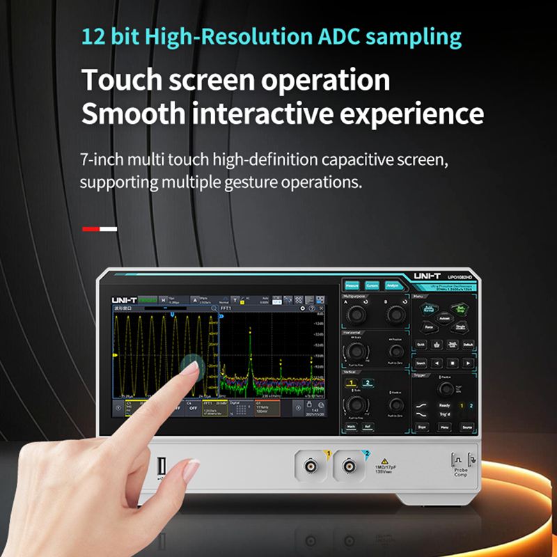 Oscilloscope UNI-T UPO1154HD U - Digital Storage Oscilloscope 100Mhz avis et prix