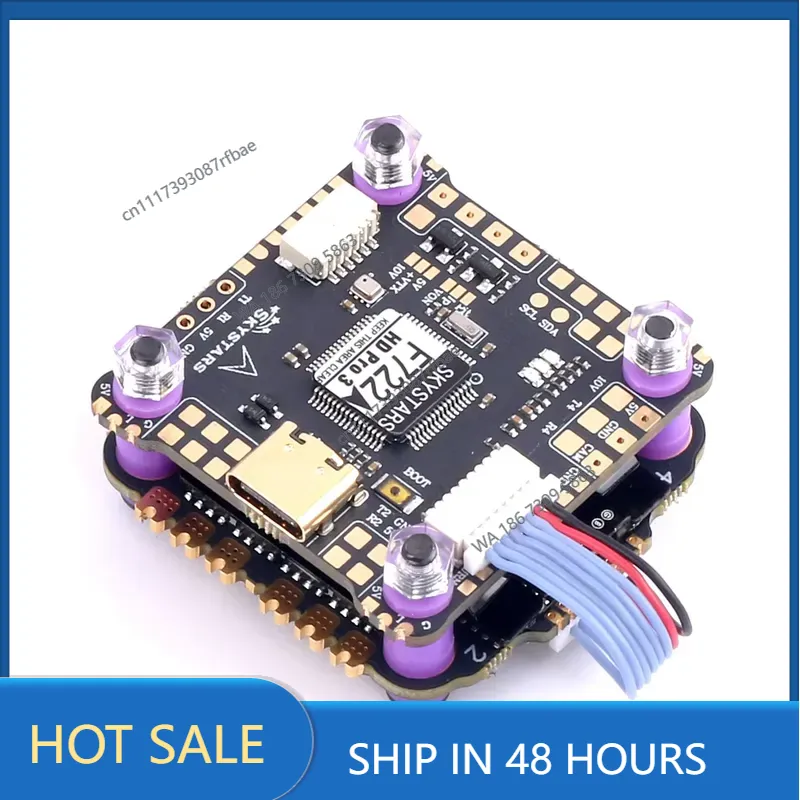 Contrôleur de vol Skystars F7  - Fpv Flight Controller F7 Stack 60A avis et prix