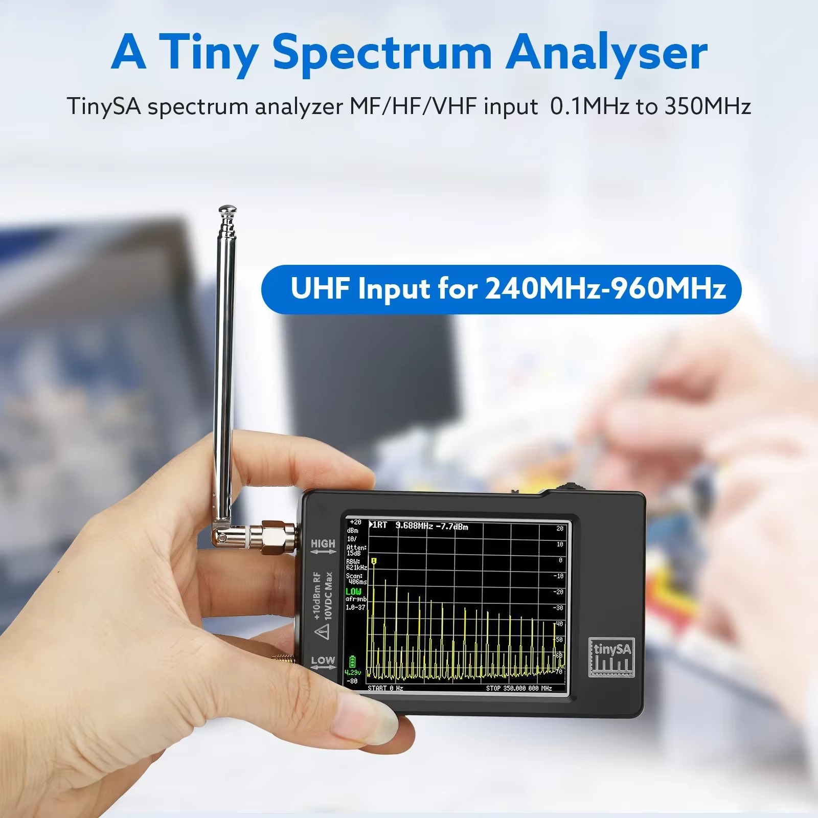 Analyseur de spectre miniature - Signal Generator Spectrum Analyzer avis et prix